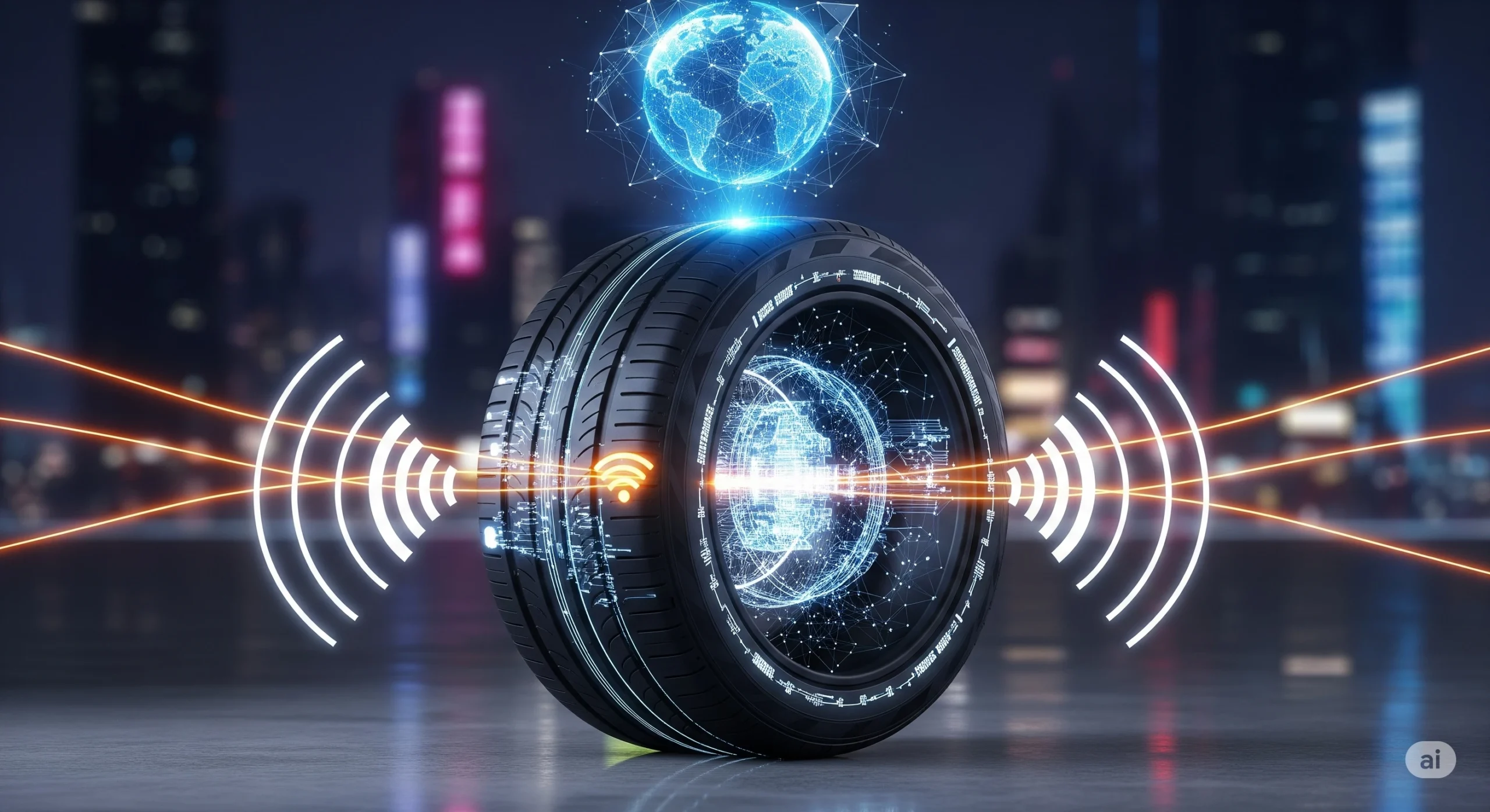 Through Smart Tire Technology That Is Transforming Road Safety
